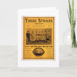 Sousa basketlagmusik 1902 kort