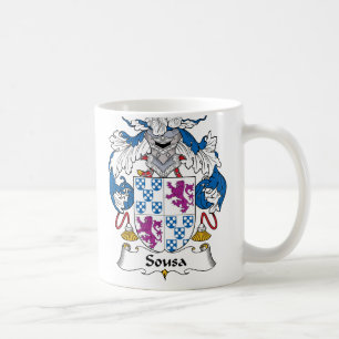Sousa familjvapensköld kaffemugg