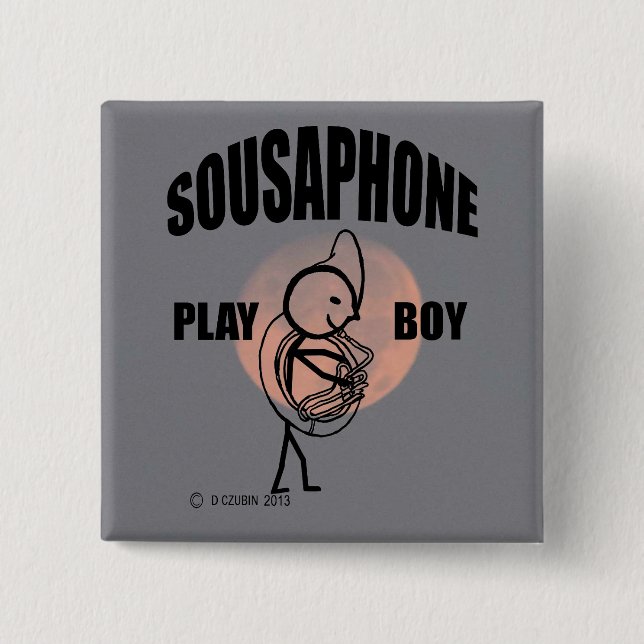 Sousaphone Play Boy Knapp (Framsida)