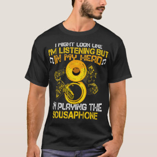 Sousaphone Player Marching Band Gift Manar Tuba So T Shirt
