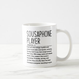 Sousaphone-spelare Kaffemugg