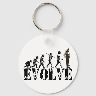 Sousaphone Tuba Tubas Evolution Musical Art Nyckelring