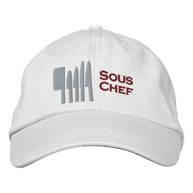 Souschef broderad mössa keps (Framsida)