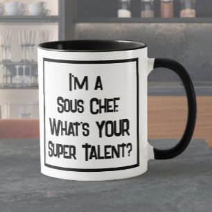 Souschef Super Talent. Tvåtons kaffemugg