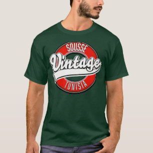 Sousse tunisia vintage stil t shirt
