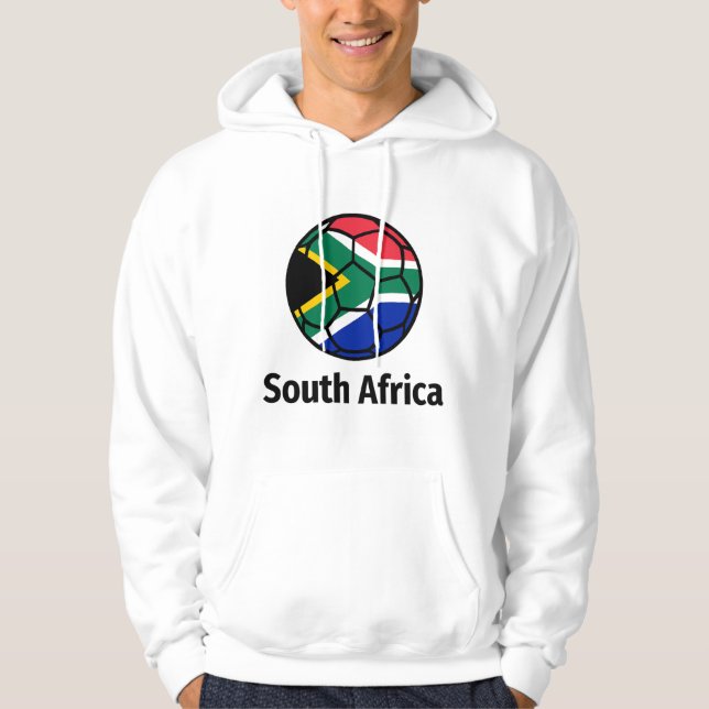South Africa Ball Design Hoodie (Framsida)