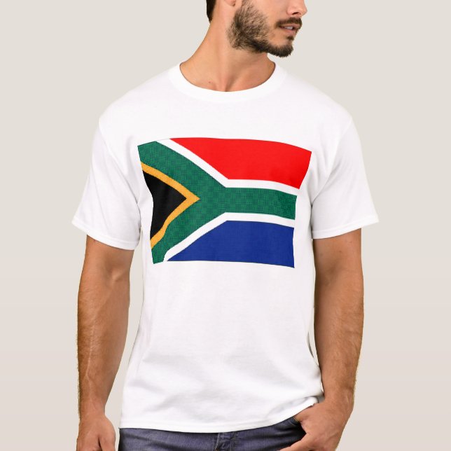 south_africa-flag tee shirt (Framsida)