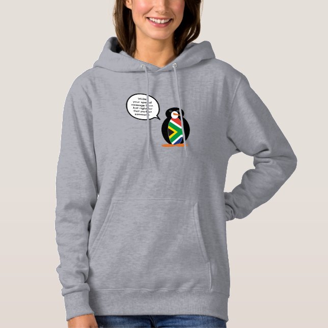 South Africa Wildlife Penguin Personalized Gift T Shirt (Framsida)
