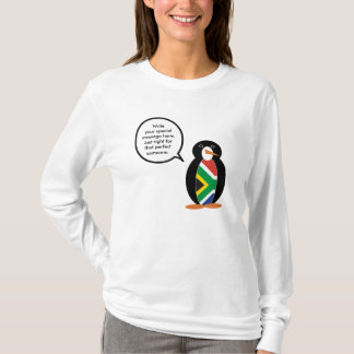 South Africa Wildlife Penguin Personalized Gift T Shirt