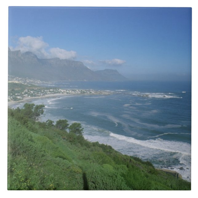 South Afrika - Clifton Beach, Kapstaden Kakelplatta (Framsidan)
