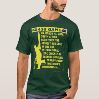 South Afrika Cricket Protea 438 Game Nostalgia T-S T Shirt