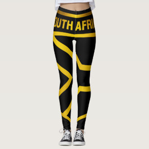 South Afrika Emblem Leggings