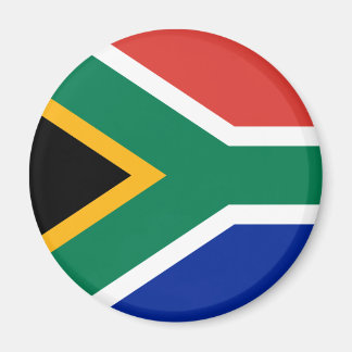 South Afrika Flagga Magnet
