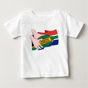 South Afrika Rugby Flagga T Shirt
