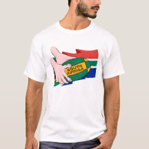South Afrika Rugby Flagga