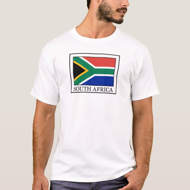 South Afrika Shirt Tee Shirt (Framsida)