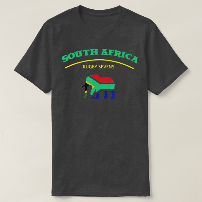 South Afrika Springbok Rugby 2018 T Shirt (Design framsida)