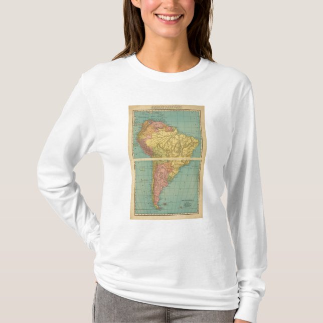 South America 20 Tee Shirt (Framsida)