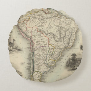 South America 35 Rund Kudde