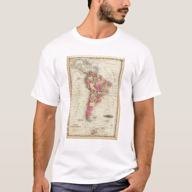 South America 4 T Shirt (Framsida)