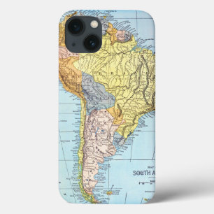 SOUTH AMERICA: KARTA c1890