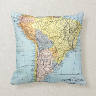 SOUTH AMERICA: KARTA c1890 Kudde