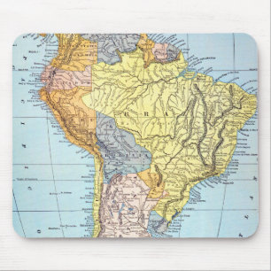 SOUTH AMERICA: KARTA c1890 Musmatta