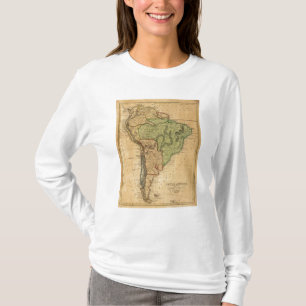 South America karta vid Worcester Tee