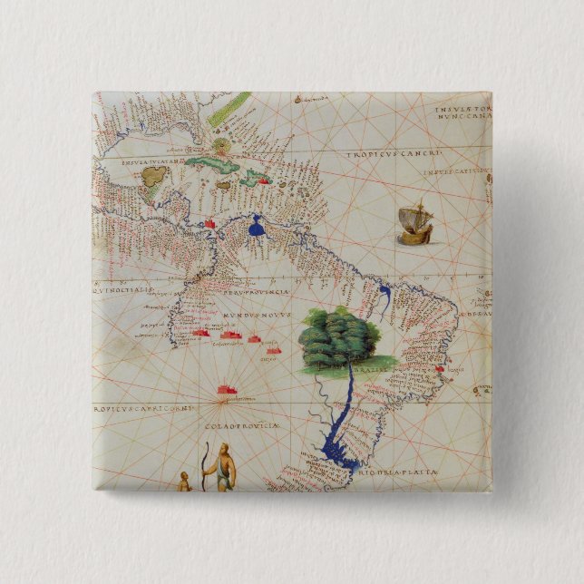 South America Knapp (Framsida)