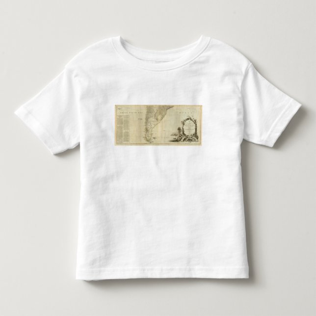 South America södra del Tee Shirt (Framsida)