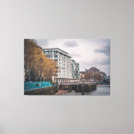 South Bank Stillness Canvastryck