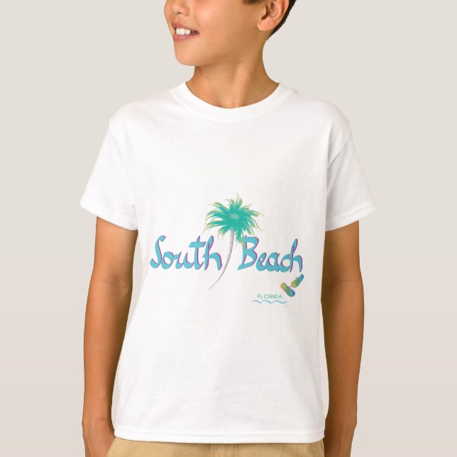 South Beach, FL T-shirt (Framsida)