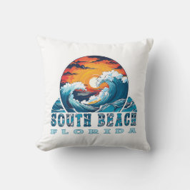 South Beach Florida Kudde
