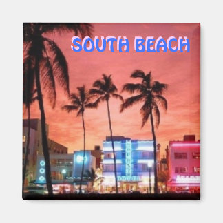 SOUTH Beach, Florida Magnet
