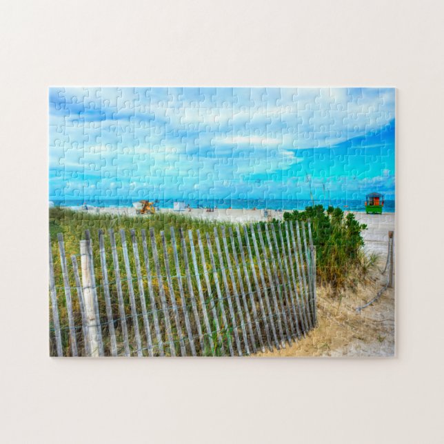 South Beach Florida. Pussel (Horisontell)