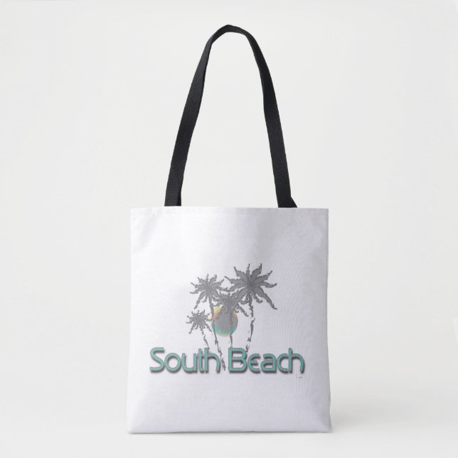 South Beach Miami, FL, Tropical, Coola Tygkasse (Framsida)