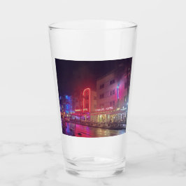 South Beach, Miami, Florida Art Deco Glaskopp