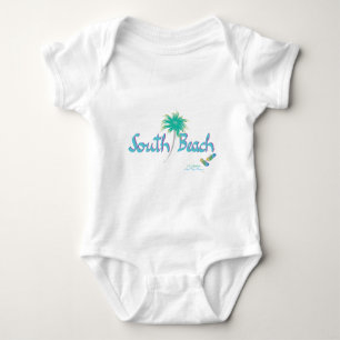 South Beach, Miami, Florida Flinflip flops Tee