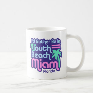 South Beach Miami Kaffemugg
