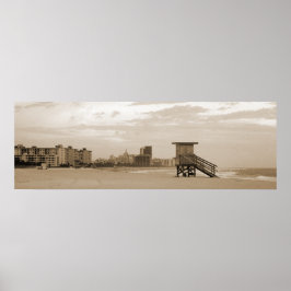 South Beach Miami Life Guard Station Poster