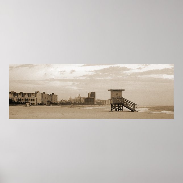 South Beach Miami Life Guard Station Poster (Framsidan)