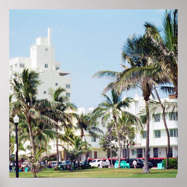 South Beach Miami, Ocean Drive Poster (Framsidan)