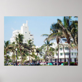 South Beach Miami, Ocean Drive Poster