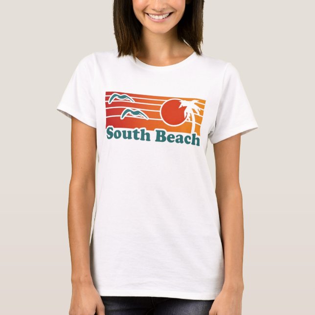 South Beach Miami T-Shirt (Framsida)