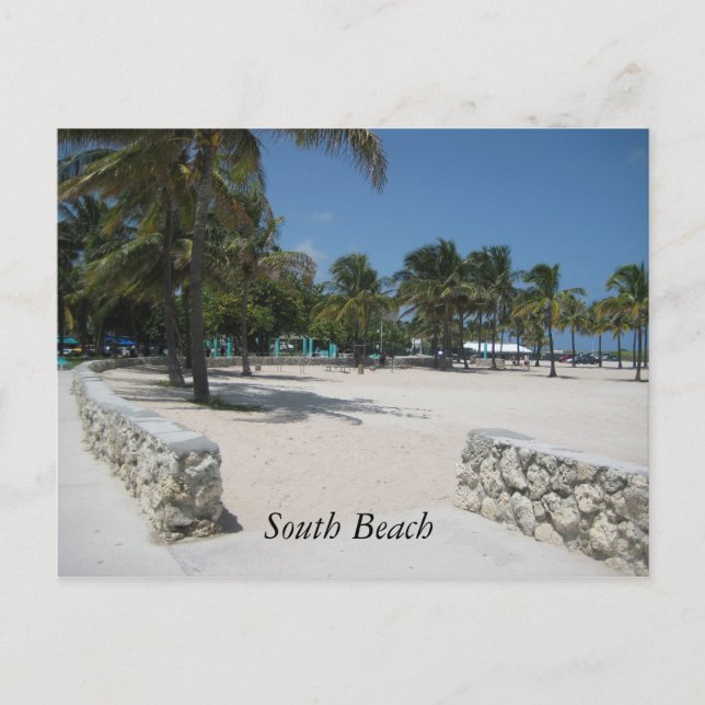 South Beach, Miami Vykort (Framsida)