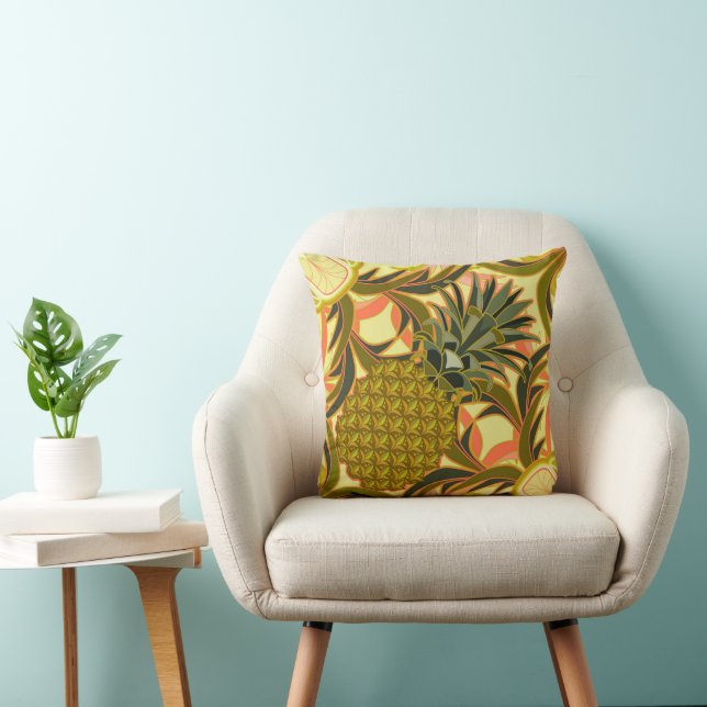 South Beach Pineapple Pillow Kudde (Stol)
