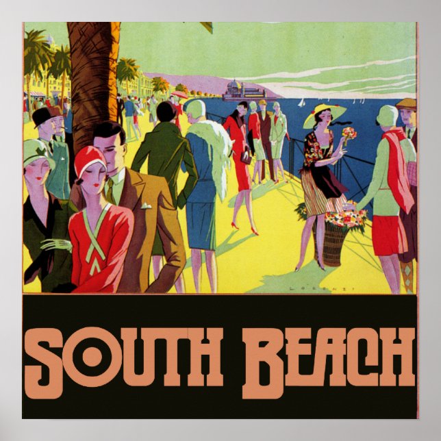 South Beach Poster (Framsidan)