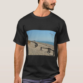 South Beach Pwllheli, North Wales T Shirt