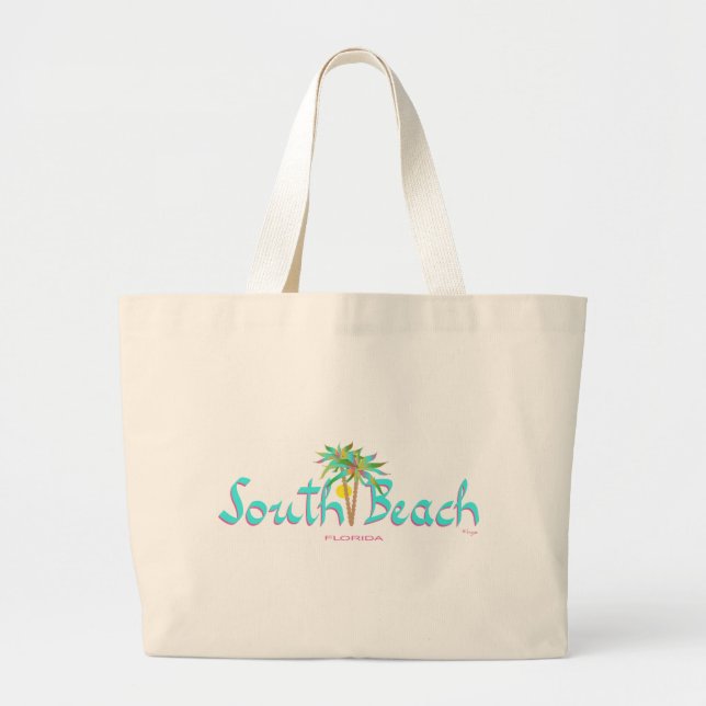 South Beach Sol Miami Jumbo Tygkasse (Framsidan)