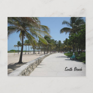 South Beach Vykort